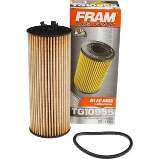 FRAM Tough Guard Cartridge-udskiftningsoliefilter TG10955 Designet til Interval Full-Flow konventionelle og syntetiske olieskift, der varer op ti