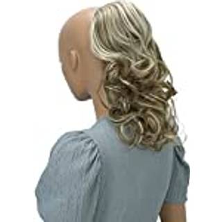 Caisha 12 """" H?rstykke fletning hestehale forl?ngelse volumin?s b?lget lysebrun lys blond blanding ph216