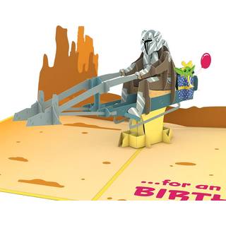 LovePop Tillykke med fødselsdagen pop -up -kort til hende og ham - 3d Star Wars Birthday lykønskningskort til drengepiger Mænd kvinder - Dette er