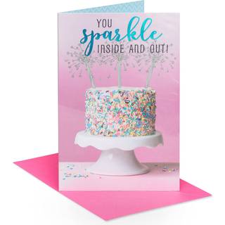 Amerikanske hilsener f?dselsdagskort til hende (f?dselsdag, der skinner)
