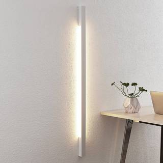 Arcchio LED-væglampe Ivano, 130 cm, hvid, aluminium