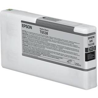 Epson T6538 - matte black - original - ink cartridge - Blækpatron Mat sort