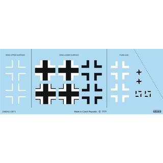 Bf 109G-10 Erla national insignia for Eduard