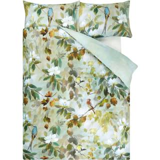 Designers Guild Mapple Tree Sengesæt 220x220 + 50x60 Cm - Sengetøj Bomuldspercale Grøn - D18-3815701-823823-DGE