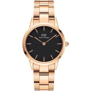 Daniel Wellington Iconic Link 32MM Rose Black ADW00100212 Ur til Dame