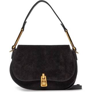 Coccinelle Magie Suede Skuldertaske sort