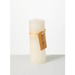 Timber - Allergivenlige Bloklys - Melon White - 8x23cm