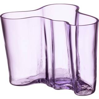 Iittala Alvar Aalto vase 140 mm Lyslilla