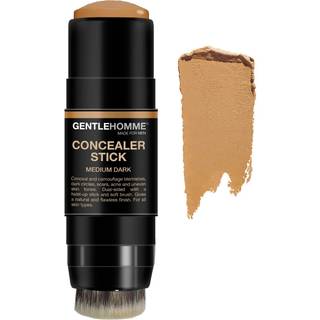 Concealer Stick med børste til mænd - Eraser Dark Circles - Herre Multi -Use Concealer - Dual -sidet fuld dækning Concealer Pen med blød børste -