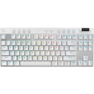 Logitech G PRO X TKL - Logitech GX Brown (Tactile) - Tactile - Gaming Tastatur - Uden Numpad - Engelsk - UK - Hvid