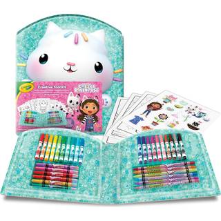 Crayola: Farvesæt med klistermærker - Gabby's Dukkehus