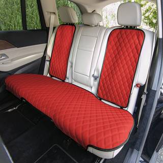 FH Group Car SEAT PUSHION BAG SET FAUX LÆDER AUTOMOTIVE SEAT PUSHIONS - Universal Fit bageste bilsæde Pude Bilsæde Puder med ikke -glidende silik