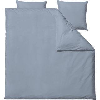 Økologisk Percale dobbelt sengetøj fra SØDAHL - CRISP LINEN BLUE 2x2,2