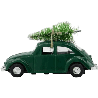 House Doctor - Bil - MINI Xmas car - green / grøn
