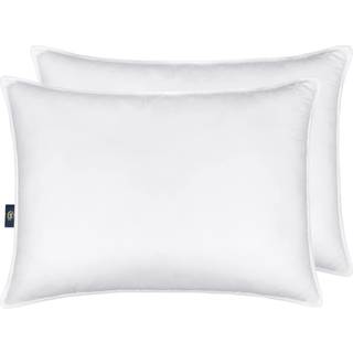Serta Down Illusion Soft Hypoallergenic Firm Bed Pillows til Sleeping (2 Pack) King White