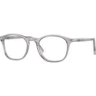Persol Mand PO3007V 309 Vista -rammer Acetat Grå Transparent Firkantet Normal