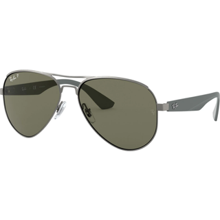 Ray - Ban Mand RB3523 029/9A Solbriller Metal Grå G15 Pilot Polariseret