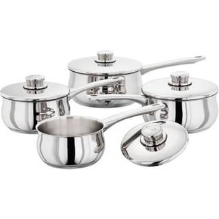 Stellar Stellar Silver 1000 4 Piece Saucepan Set