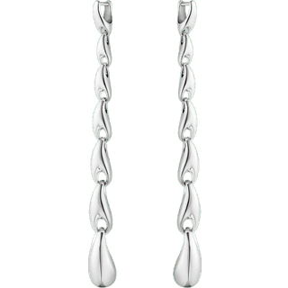 REFLECT ørering, ekstra lang, Georg Jensen, Sterlingsølv