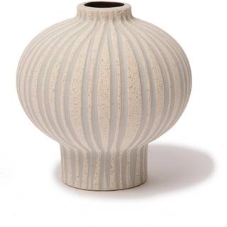 Lindform Cecilia vase Sand white stone stripe