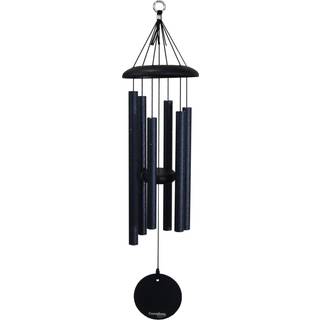 Korinthiske klokker ved Wind River - 27 tommer midnat Blue Wind Chime til Patio Backyard Garden og Outdoor Decor (Aluminium Chime) lavet i USA