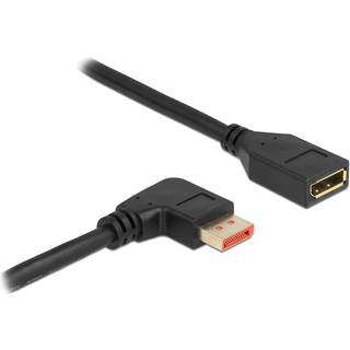 Delock DisplayPort 1.4 forlængerkabel - 90° højre - 8K - 3 m