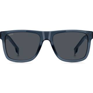 BOSS Boss 1647/S PJP/IR 55 Solbriller Mænd Blue - Transparent Avio Blue - 55mm