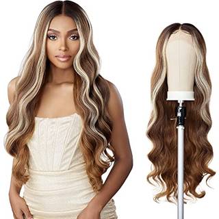 Sensationnel Butta Lace Front Wig - Natural For -plukket hårgrænsehåndbundet HD Transparent blonder 5 tommer dyb del med Babyhair - Butta Unit 31