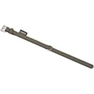 Læderhalsbånd SOUTH - XS: 27 cm (20-25 cm) - 12/14 mm - Grå