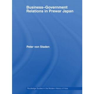 Business-Government Relations in Prewar Japan