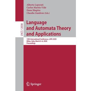 Language and Automata Theory and Applications