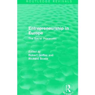 Entrepreneurship in Europe (Routledge Revivals)