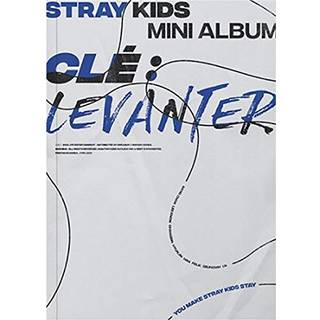 Stray Kids CL? : Levanter Album (CLE Version) CD㸚ⶠᨨ鏭 QR Photocards(ekstra 4 fotokards dobbeltsidet fotokard)