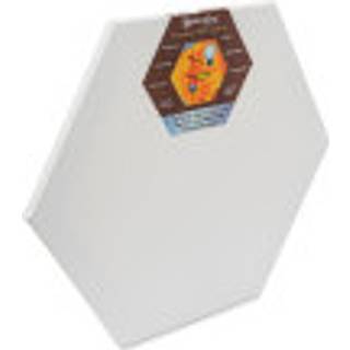 Mesterværk kunstner lærred 1333 hexagon 3/4 """" dyb 17 """" høj bomuld 14,6 oz - 4x - tahoe tung vægt