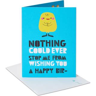 Amerikanske hilsener Sjovt f?dselsdagskort (distraheret egern)