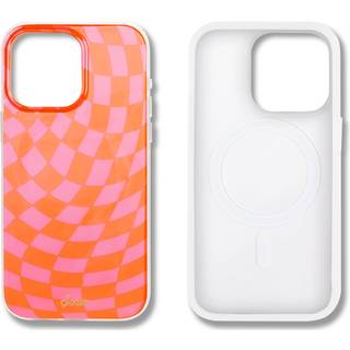 Sonix -sag til iPhone 15 Pro Max | Kompatibel med MagSafe | 10ft drop testet | Rutet | Kontroller lyserød