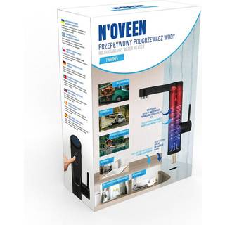 Kedel N'oveen PODGRZEWACZ IWH965 Sort Rustfrit stål 3600 W 3000 W