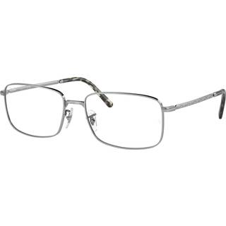 Ray-Ban RX3717V Asian Fit 2501 54 Briller Mænd Silver - Silver - 54mm