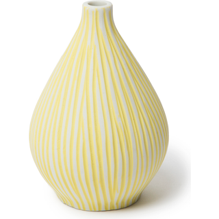 Lindform Kobe vase Yellow stripe