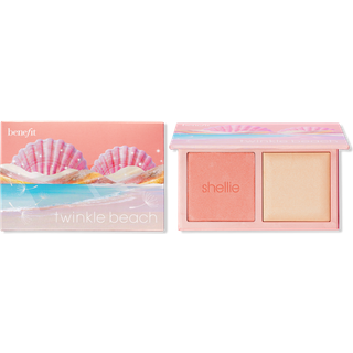 Benefit Cosmetics - Twinkle Beach - Blush Og Highlighter Duo Palette - Blush Palette - Eastern - For Women