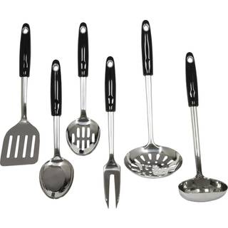 Chef Craft Heavy Duty Kitchen Tool Tool og redskab sæt 6 stykke rustfrit stål