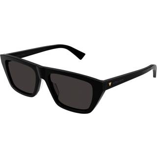 Bottega Veneta BV1291S 001 54 Solbriller Kvinder Black - Black - 54mm