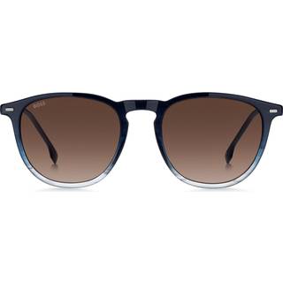 Solbriller i blåt acetat med gradueret effekt