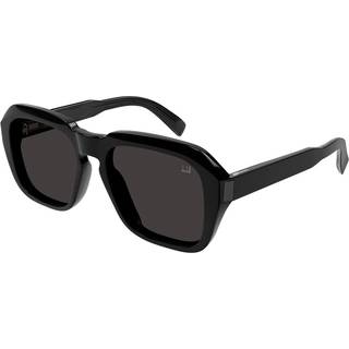 Dunhill Unisex DU0001S 010 Solbriller Acetat Sort Sort Firkantet