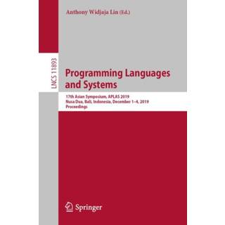 Programming Languages and Systems (4, 2019) |