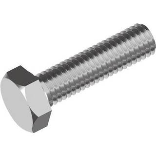 Sætbolt M10X30Mm A2 Sw17 U/Møtrik Din933 Wasi