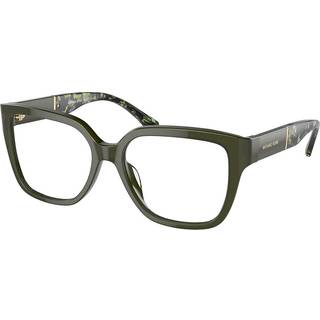 Michael Kors Kvinde MK4112 POLANCO 3947 Optiske stel Acetat Grøn Transparent Firkantet Normal - Grøn