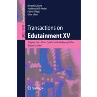 Transactions on Edutainment XV