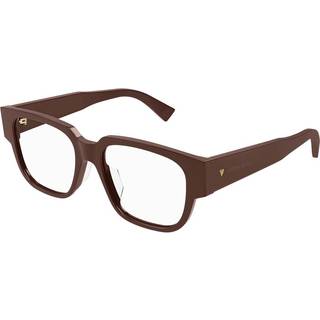 Bottega Veneta Kvinde Bottega Veneta BV1289O 003 Optiske stel Acetat Bordeaux Transparent Firkantet