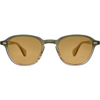 Garrett Leight GILBERT SUN CYPF/PMP 46 Solbriller Mænd Grøn - Transparent Cyprus Fade - 46mm